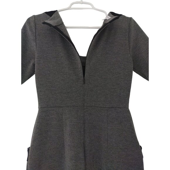 LONDON TIMES, vestido midi, mangas 3/4, de poliester, Rayon y spandex, talla 6 - Picture 6 of 9